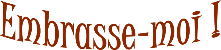Embrasse moi titre